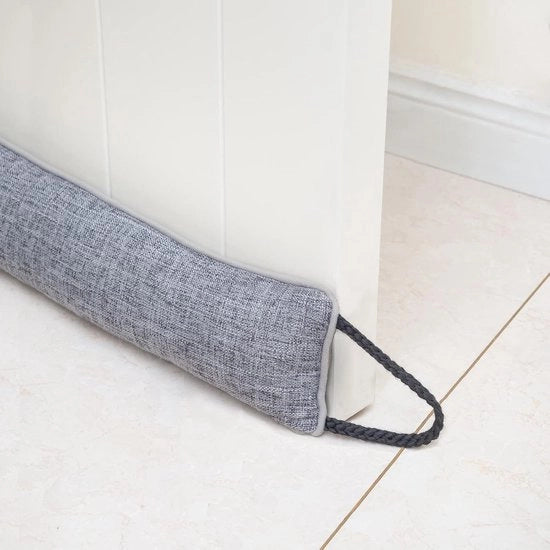 Blocco di ingresso per sotto la porta - Multifunzionale - 1 pezzo - Tessuto in poliestere - 122 cm