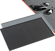 Mat anti-slip e idrorepellente per gatti o cani con bordo per ciotole di cibo e acqua.