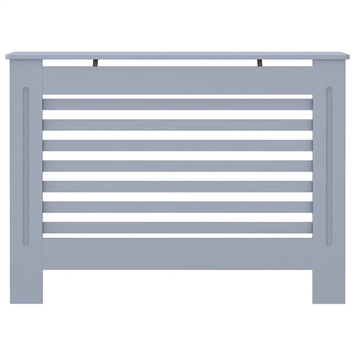 Copertura per Radiatore Antracite 112x19x81,5 cm in MDF 288182