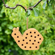 Hotel per insetti / Design hotel per insetti con materiale naturale - Per api, farfalle e farfalloni - Da appendere, 20 x 13 x 8,5 cm