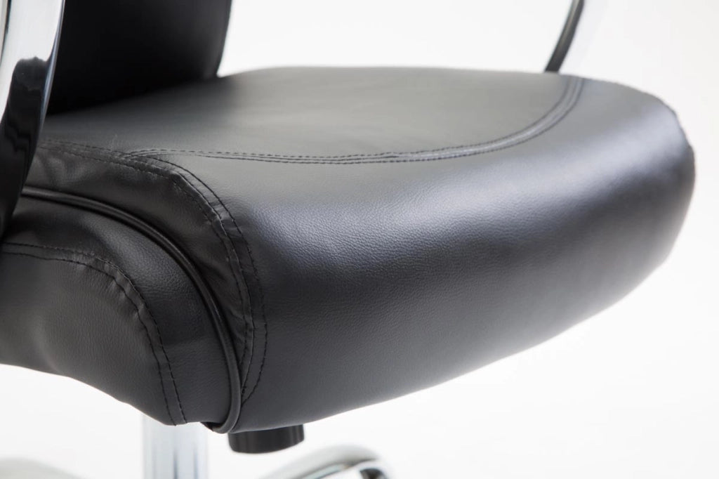 Sedia ufficio VAUD XL in similpelle nero