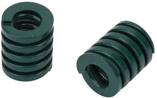 Veloce per Supporti - Peso Elevato - Plastica - 25mm Diametro Esterno - 12.5mm Diametro Interno - 30mm Lunghezza - Colore Verde - Veloce