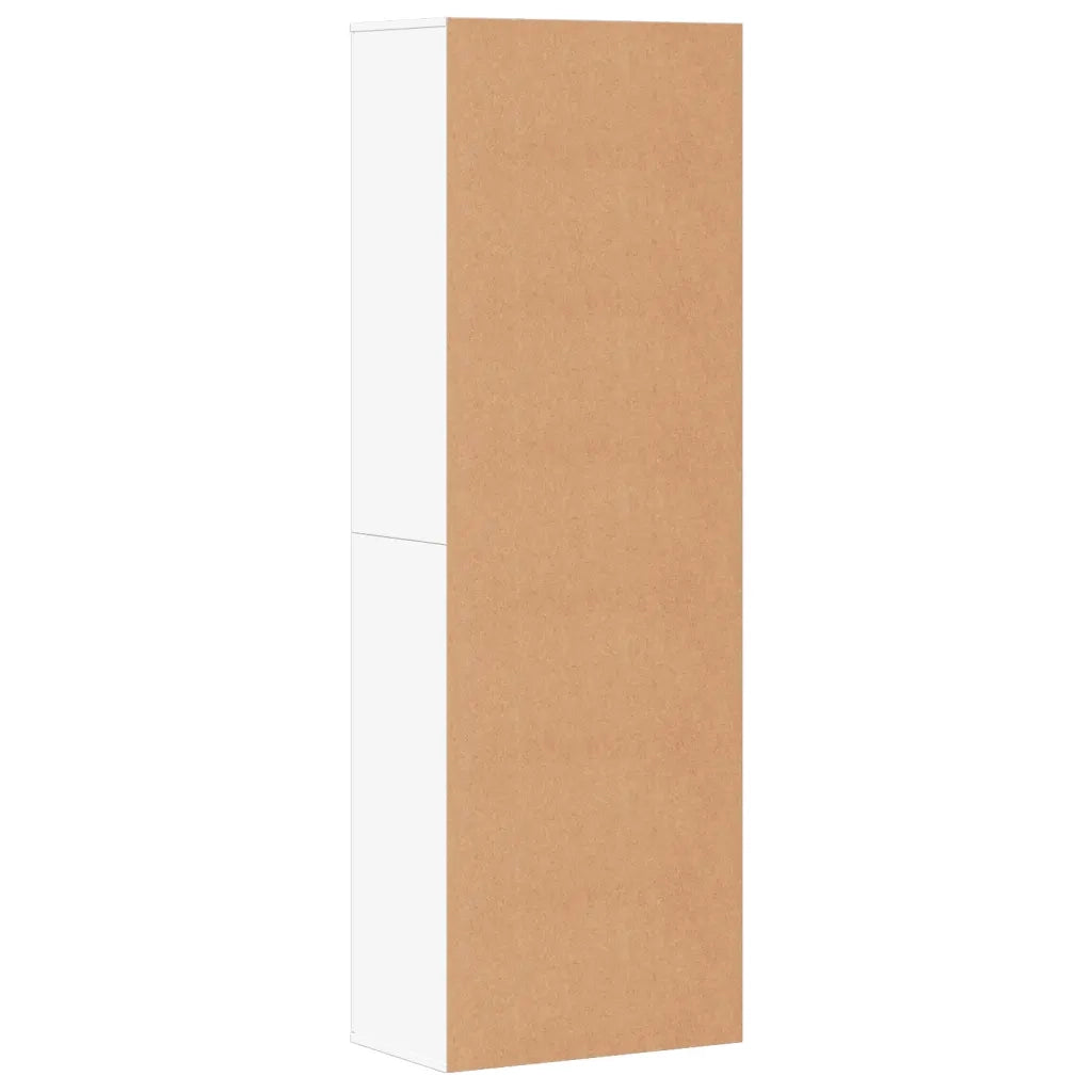 Credenza Bianca 60x35x180 cm in Legno Multistrato 3276665
