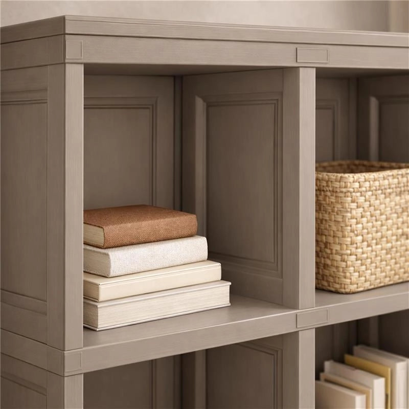 SCAFFALE 3 MODULI TALPA 79X42,5X125 CM – LIBRERIA A VISTA SENZA ANTE PER ZONA LIVING E STUDIO