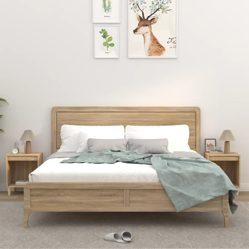 Comodini 2 pz-Set di 2 Tavolino da notte Rovere Sonoma 40x35x50 cm