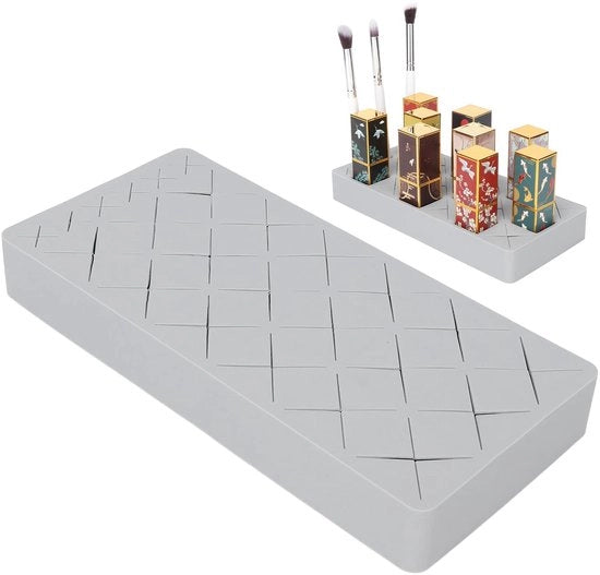 Organizzatore per matite da occhi e matite labbra 360° rotativo - Contenitore di stoccaggio per matite da occhi e labbra - Leggero e portatile - Ideale per la camera da bagno o da letto