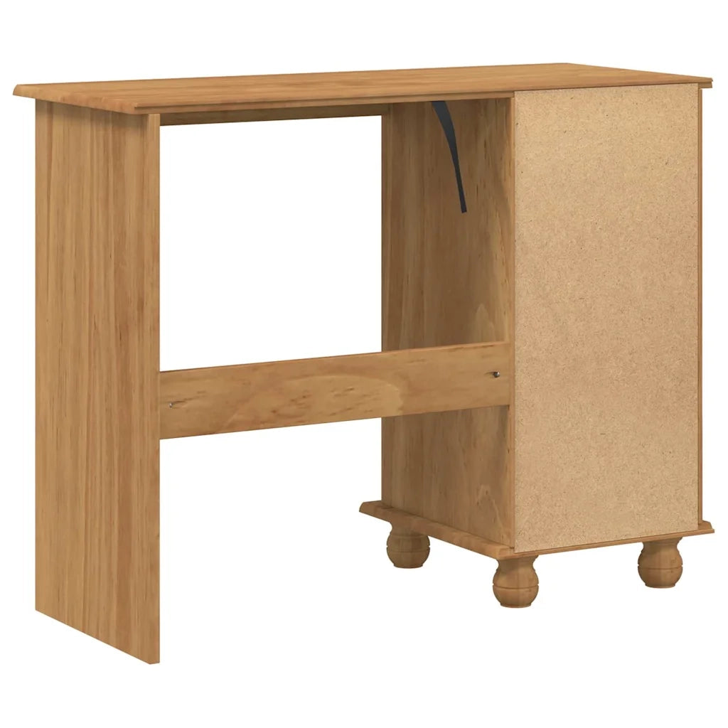 Scrivania ASKIM Marrone 95 x 40 x 75 cm Pino massello 4105448