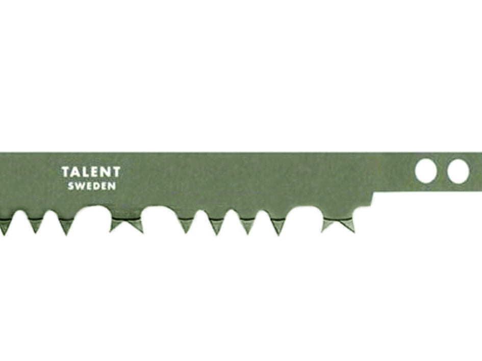 LAMA PER SEGONCINO TALENT DENTI A CASTELLO- - cm.61 24 (ET830-24) - 10 pezzi BAHCO