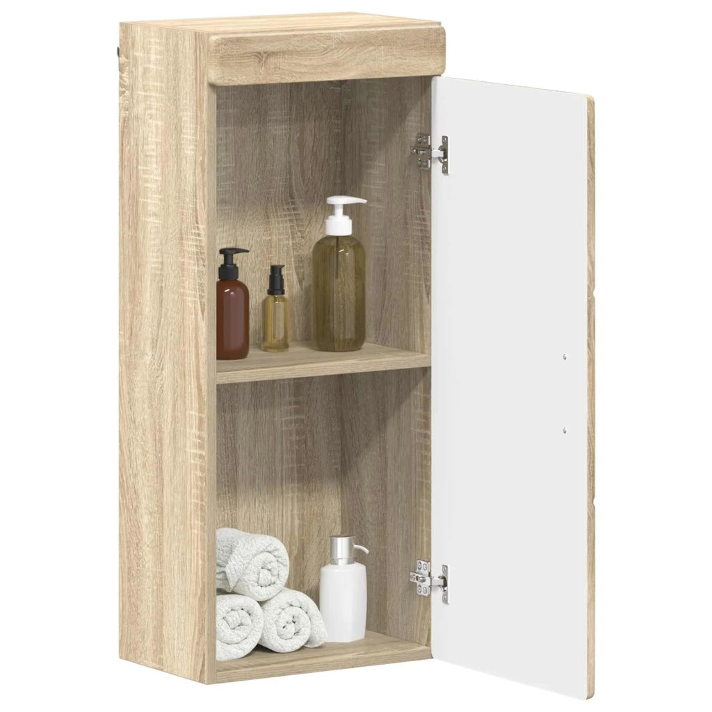 Armadio da bagno a muro TULUM Rovere Sonoma 37 x 24,5 x 86 cm 880333