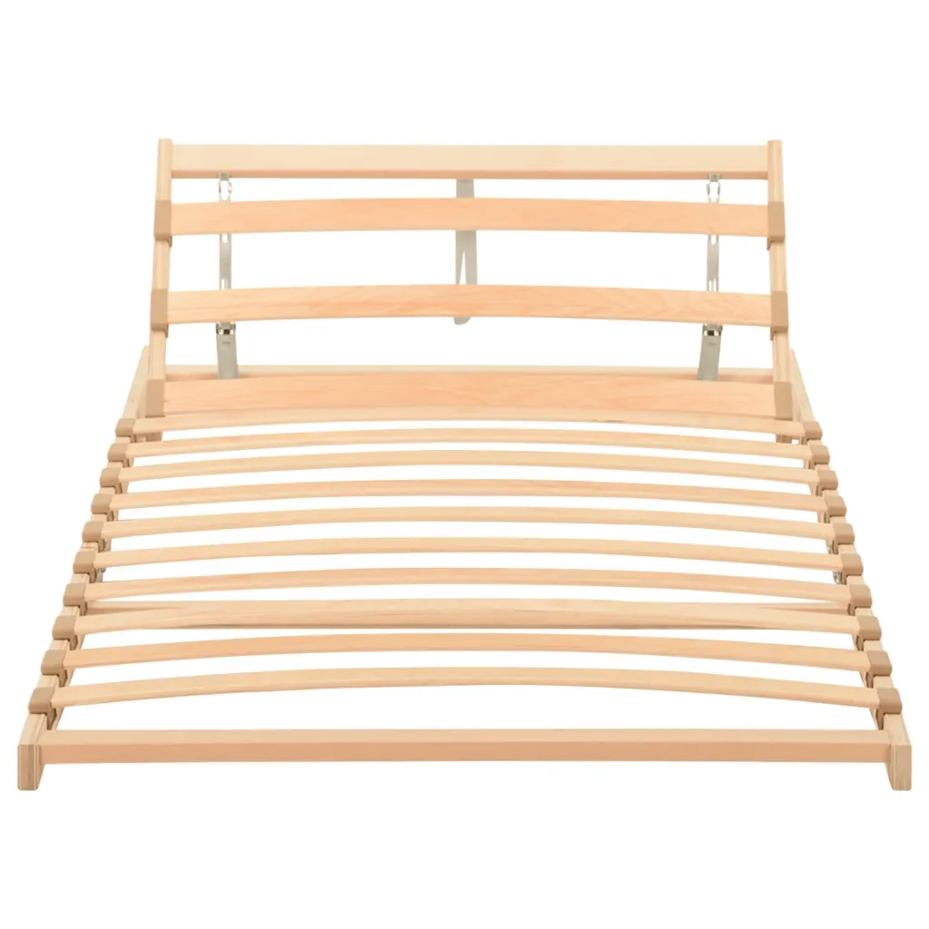 Rete a Doghe con 13 Doghe Testata Regolabile 80x200 cm 327261