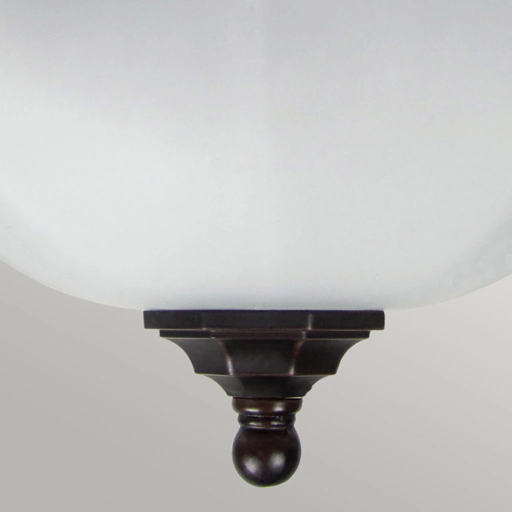 Plafoniera esterna soffitto bronzo antico 2xE27 IP44 Fairford