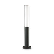 Paletto Contemporaneo Etere Alluminio Nero Led Integrato 9,5W 3000K Ip44