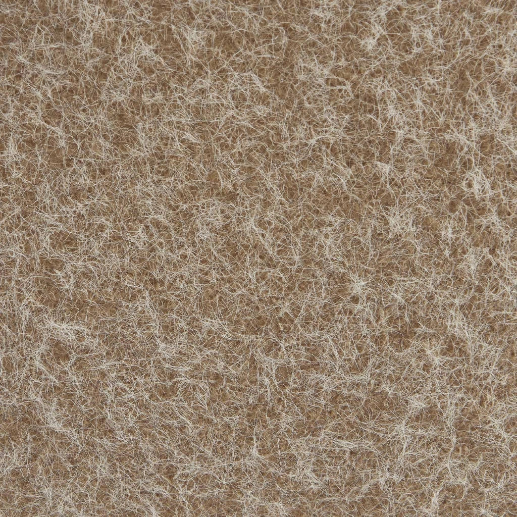 Divano modulare tessuto effetto alpaca, 2 posti, beige