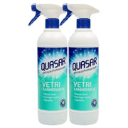 QUASAR SPRAY PER VETRI CON AMMONIACA BIPACCO 2X580ML SPRAY