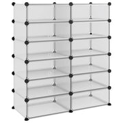 Scarpiera | Mobile per scarpe Trasparente 94,5x36,5x106 cm in PP