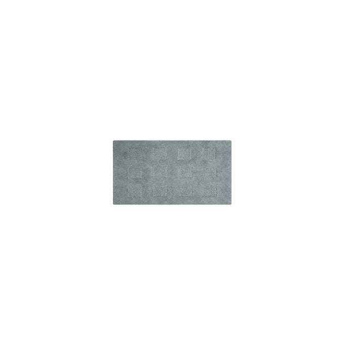 CAPRI Tappeto Bagno Quarzo Bianco Grigio 110x60 cm