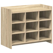 Mobile per scarpe Rovere Sonoma 85 x 39,5 x 70 cm 8011365