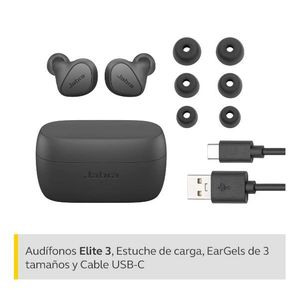 Jabra 100-91410000-60 cuffia e auricolare wireless in-ear musica e chiamate bluetooth grigio