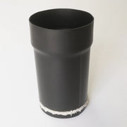 Tubo nero telescopico da 150mm per stufa a legna