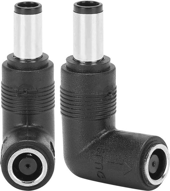 Adattatore da maschio a DC femmina da 74 x 50 mm a 74 x 50 mm per laptop.