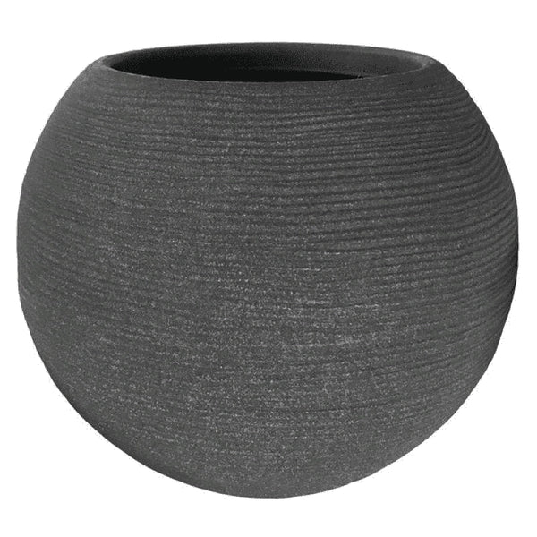 Casp√≤ Sfera rigata Shabby 30 cm ghisa