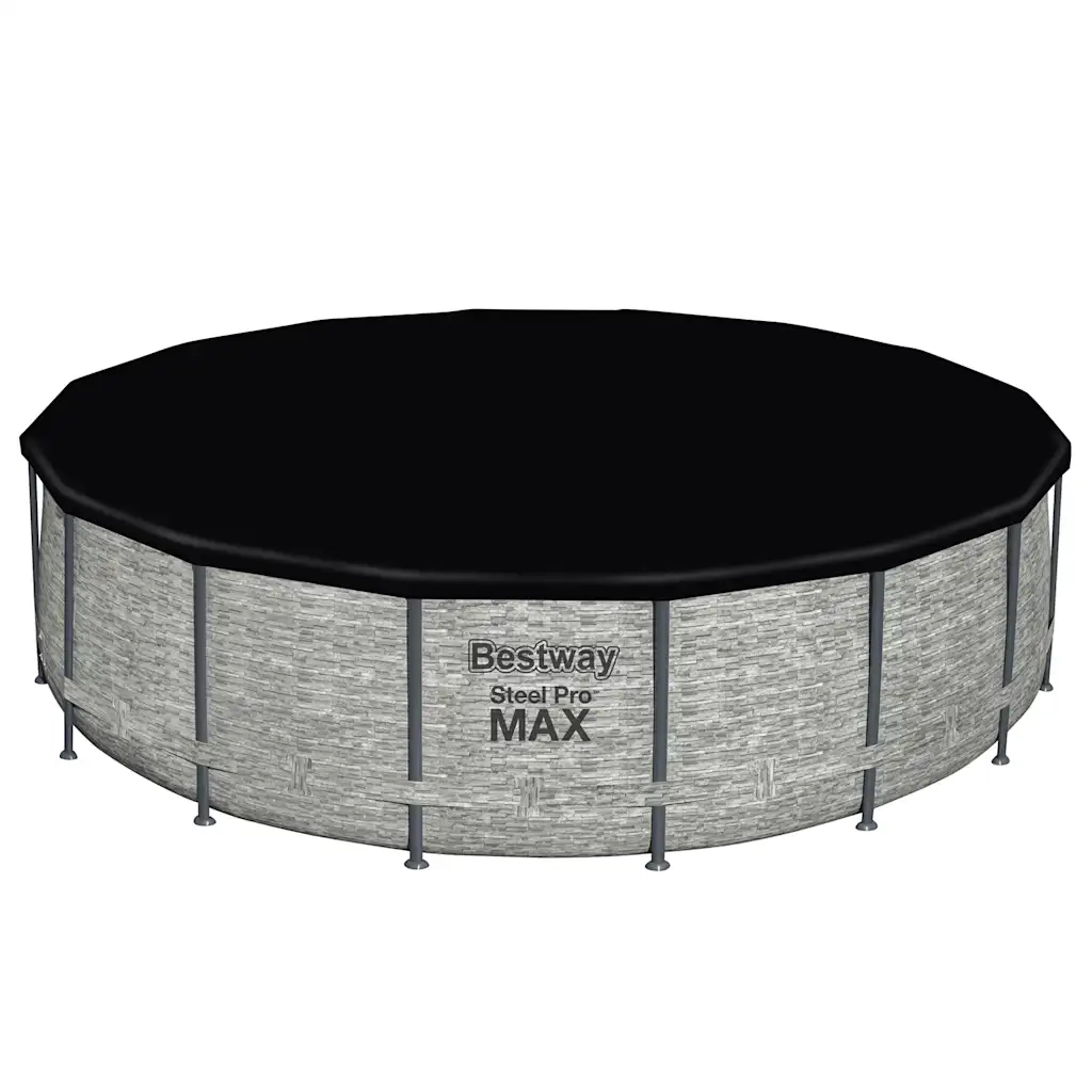 Bestway Piscina Power Steel Rotonda 488x122 cm 93346