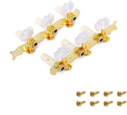 Set di Regolazione per Chitarra Classica - 2 Regolatori - Meccanismo di Regolazione Meccanica - Viti di Montaggio - Metallo Resistente - Ricambi per Chitarra Classica - Regolazione Meccanica - 2 Regolatori - 1 Set