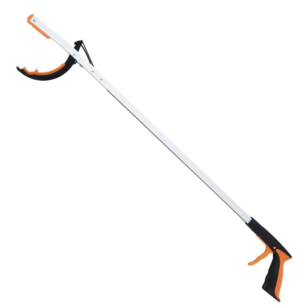 Strumento afferra oggetti 88 cm pinza raccoglitore di rifiuti 1 pz, Strumento afferra oggetti bastone leggero alluminio Argento