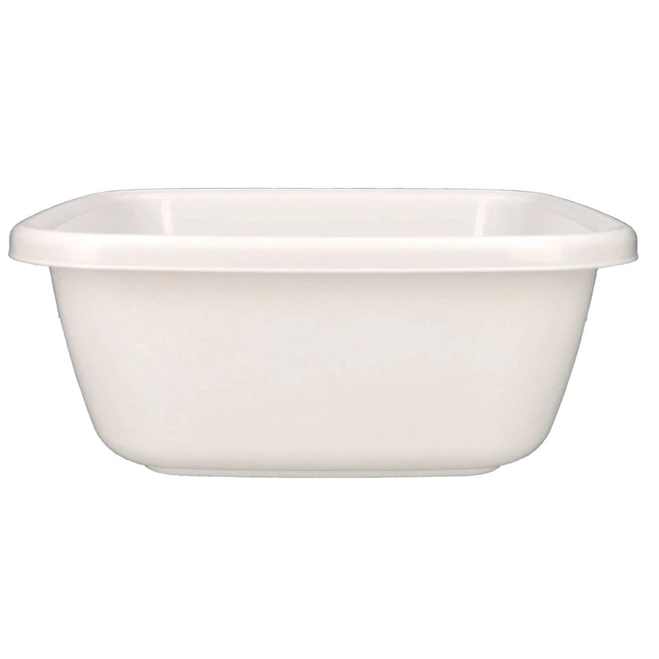 BACINELLA QUADRA 30 x 30 h.12 cm / 6 lt - panna  - TONTARELLI