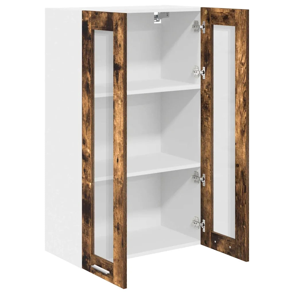 Armadio pensile Rovere fumé 60 x 31 x 100 cm Legno multistrato