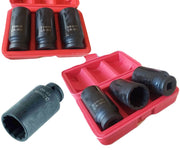 BUSSOLE BOCCOLE PER PISTOLA AVVITATORE PNEUMATICO SET 3 PZ 1/2" DA 30 A 36MM