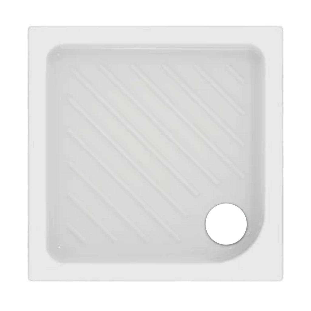 PIATTO DOCCIA QUADRATO IN CERAMICA MODELLO GEMMA 2  H.7 - CM 90X90  - CEI