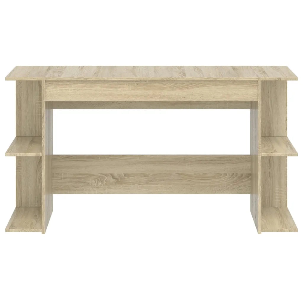 Scrivania Rovere Sonoma 140x50x75 cm in Legno Multistrato 840550