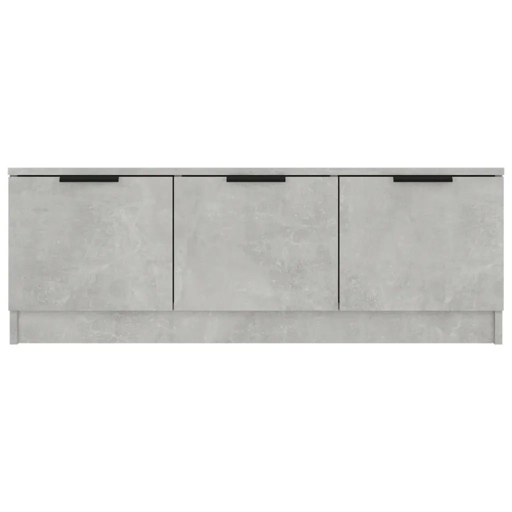 Mobile Porta TV Grigio Cemento 102x35x36,5 cm Legno Multistrato 811362
