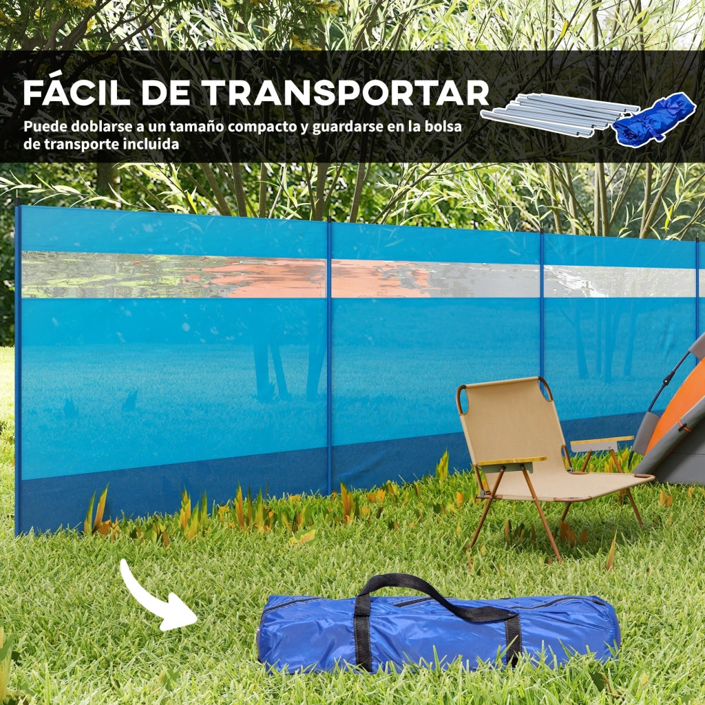 Cortavientos per Giardino ¨C zephmum ¨C Grigio 725 cm