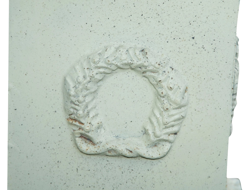 Biscottini Vaso diam.57xH80 cm con base L44xPR44xH69 cm in fusione di ghisa Stabile