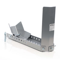 Cavalletto per ruota anteriore moto max 450 kg pneumatico 8-24" 145 mm