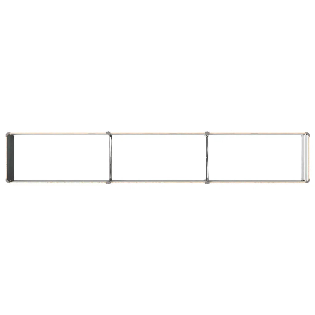 Letto rialzato da giardino Marrone legno 240 x 40 x 24 cm 8006328