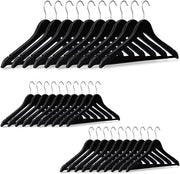 Set di 30 grucce con tacche in legno nero 13_0002499_3