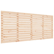 Testiera | Testata da Parete 156x3x91,5 cm in Legno Massello di Pino