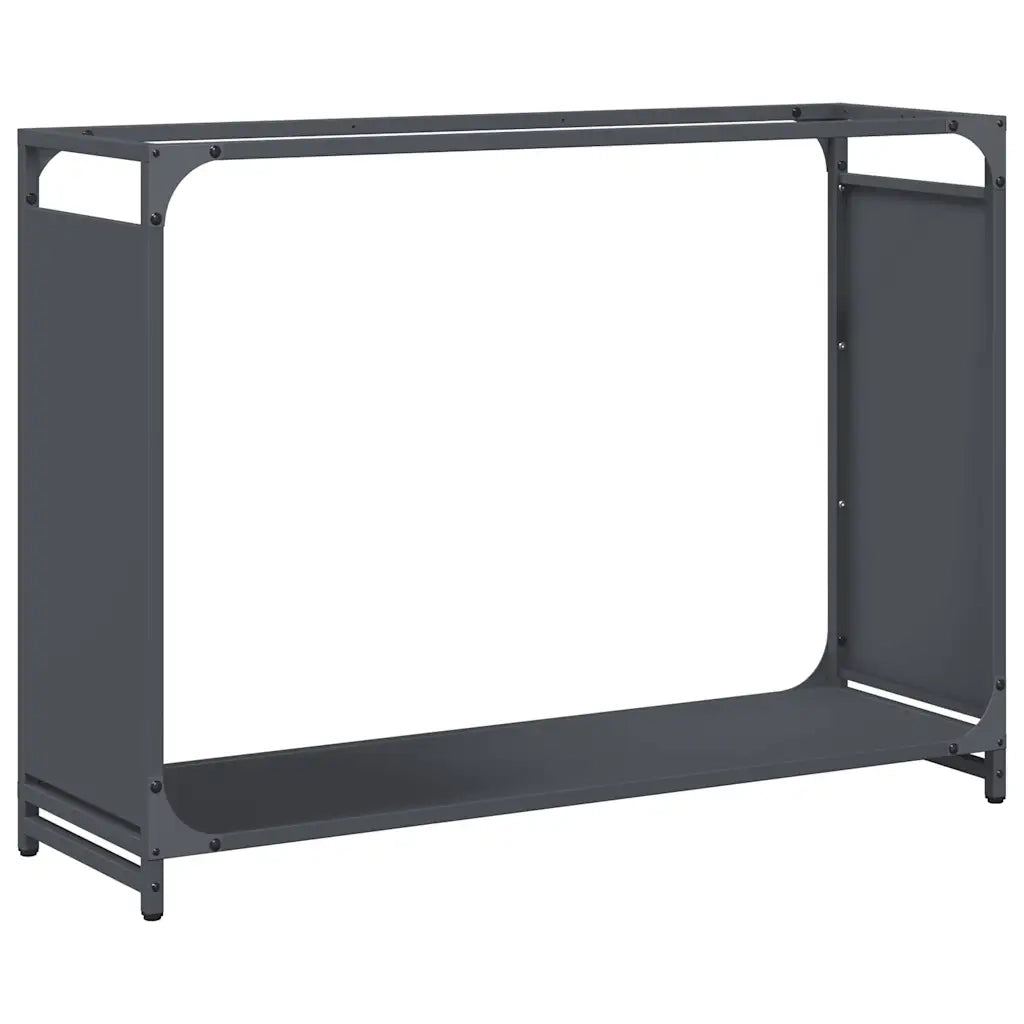 Rastrelliera per Legna da Ardere Antracite 90x28x65 cm CFW2077561