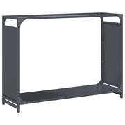 Rastrelliera per Legna da Ardere Antracite 90x28x65 cm CFW2077561