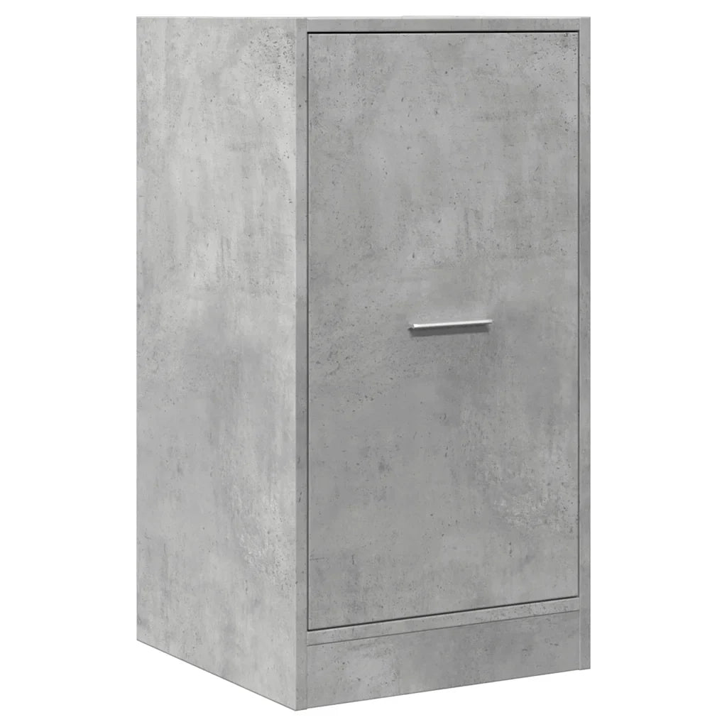 Mobiletto da farmacia multifunzionale design moderno 40 x 41 x 77,5 cm legno composito grigio cemento 02_0050631