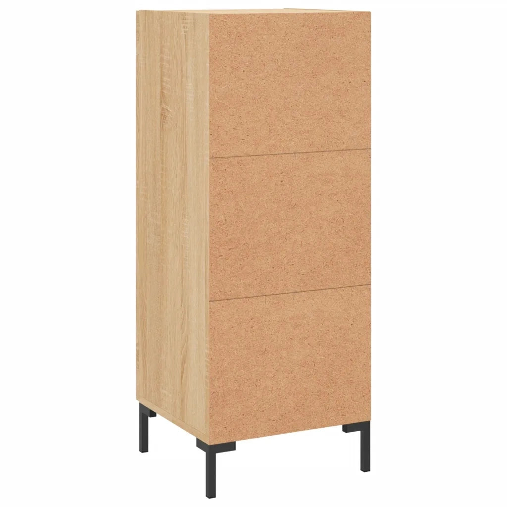 Credenza | Madia | Buffet da pranzo | Armadio da pranzo Rovere Sonoma 34,5x34x90 cm in Legno Multistrato