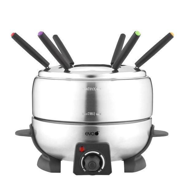 Eva Fonduta Elettrica Inox 9 Pezzi