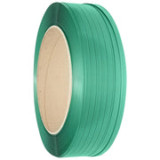 Nastro di legatura in poliestere PET, 19 mm di larghezza, 1 mm di spessore, colore verde, rotolo 1000 m Breckner Germany
