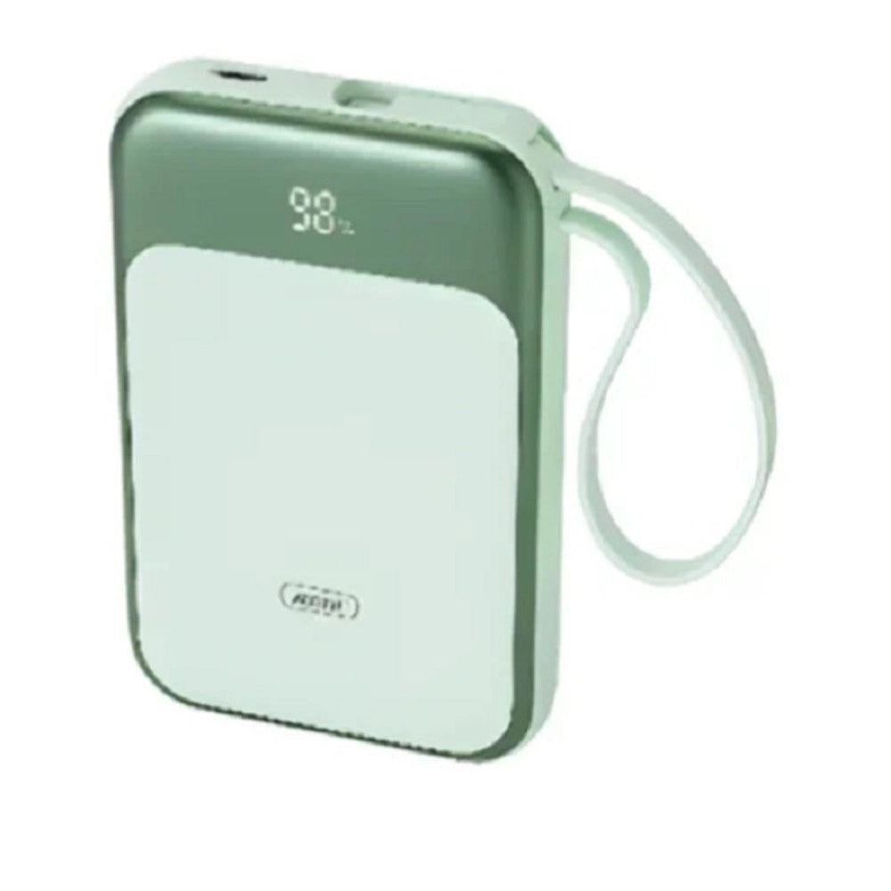 Trade Shop - Mini Power Bank 15000mah Caricabatterie Portatile Q-cd702 Porta Usb-c Magsafe Display Led -