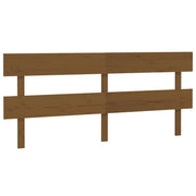 Testiera | Testata per Letto ambra 184x3x81 cm in Legno Massello di Pino