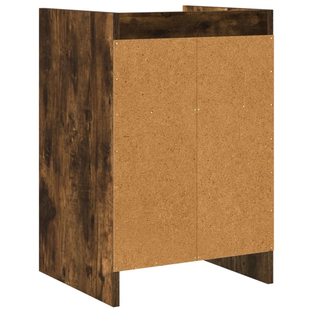 Comodini Rovere Fumo 40 x 36 x 60 cm Legno ingegnerizzato 8011043