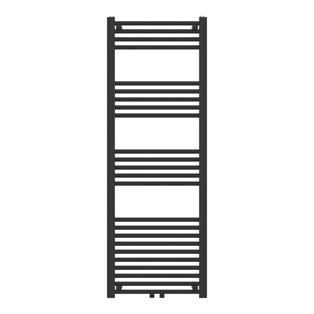Scaldasalviette da Parete Voss 140 x 50 cm Nero [neu.haus]